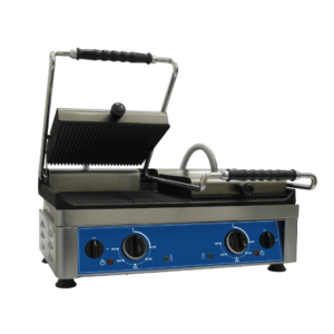 Piastra panini doppia rigata