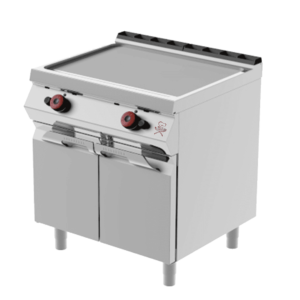 fry top doppio liscio